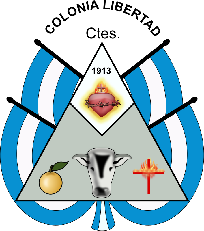 Escudo de la Municipalidad de Colonia Libertad - Corrientes - Argentina