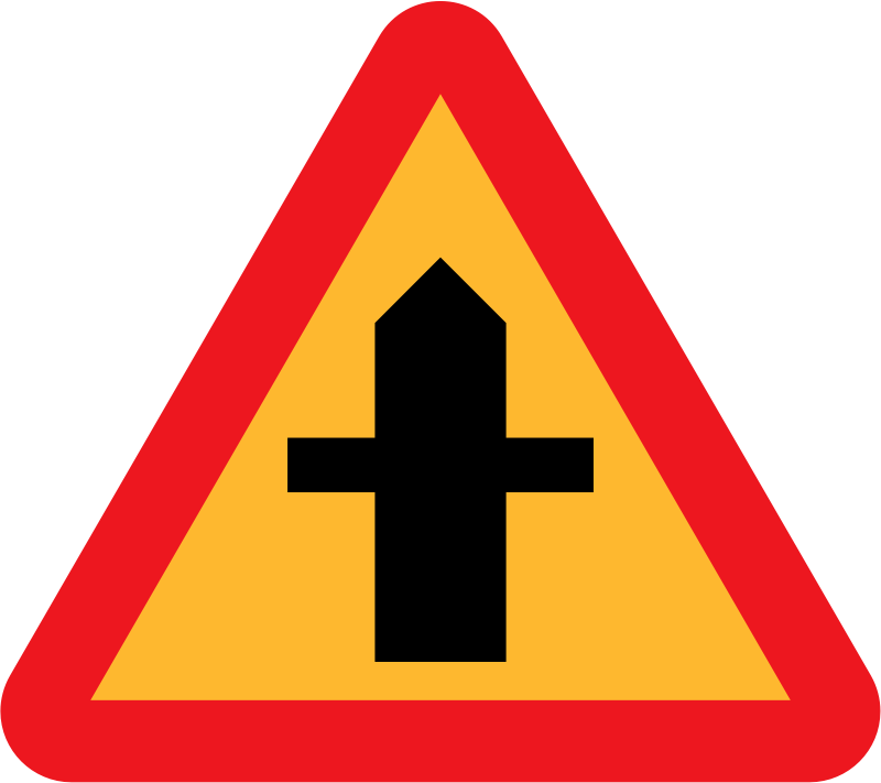 Roadlayout sign 1