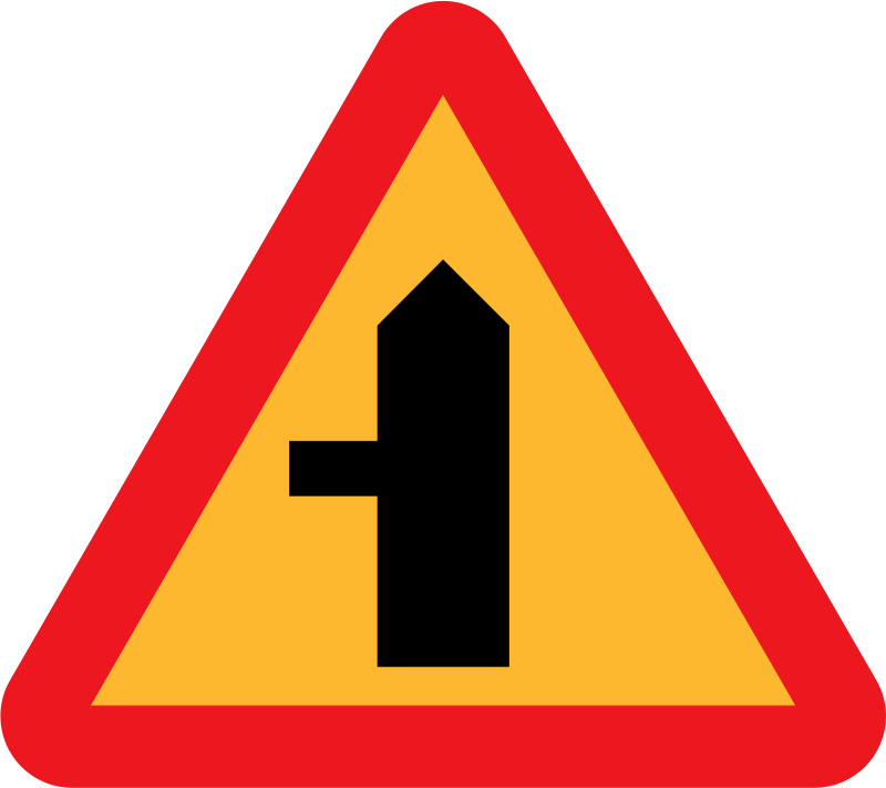 Roadlayout sign 5
