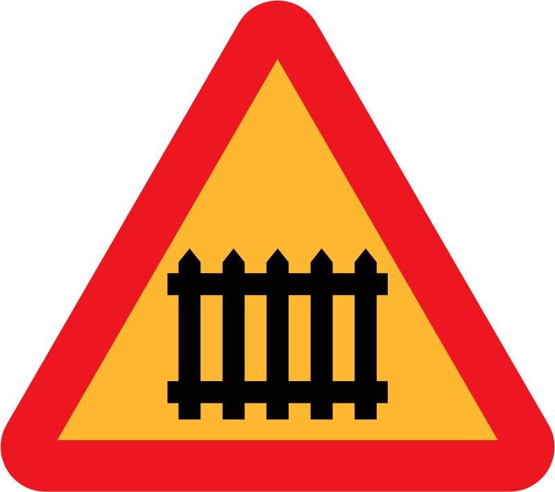 fence/gate roadsign