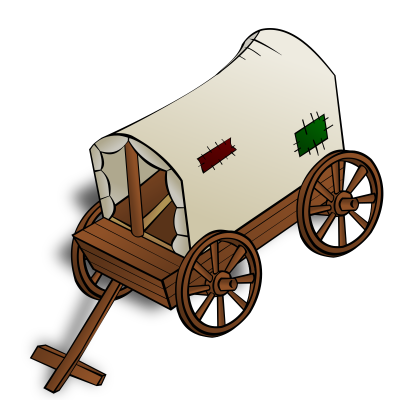 RPG map symbols: a caravan