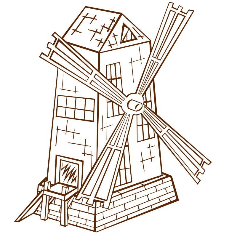 RPG map symbols Windmill 1