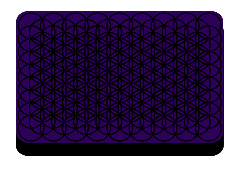 Flower of Life Tessellation for Laptop