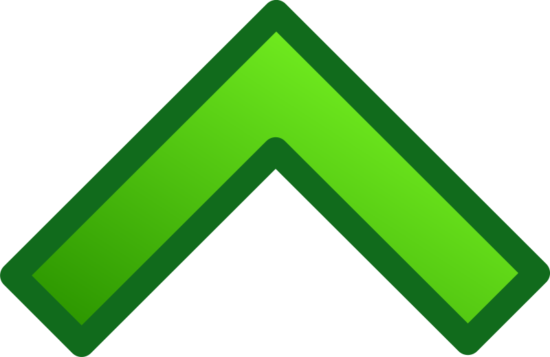 green single arrows set