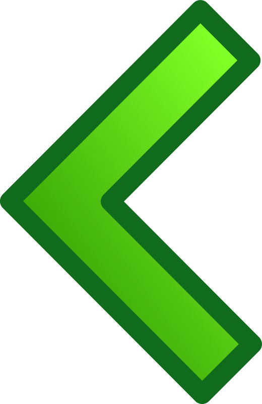 green single arrows set