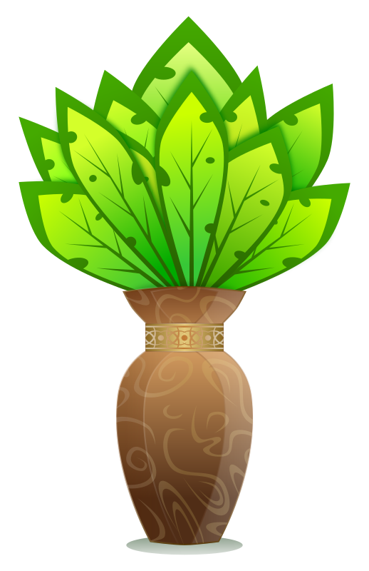 Plant And Vase / Planter