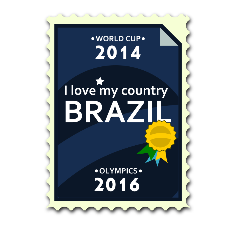 Brazil 2014-2016 Postage Stamp