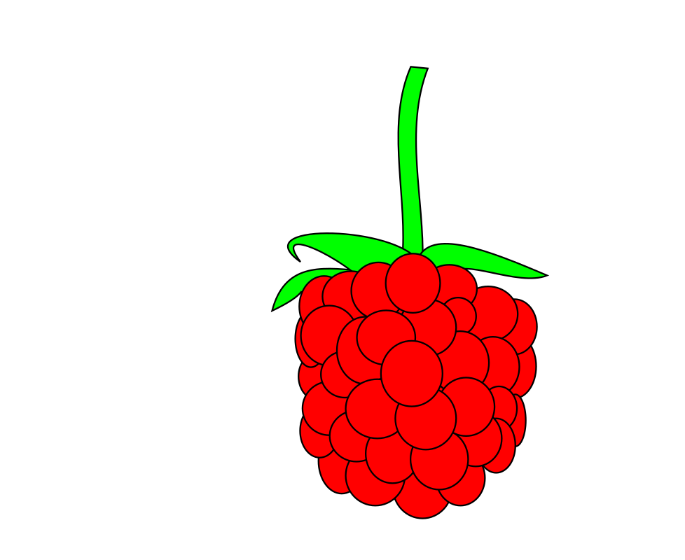 simple raspberry