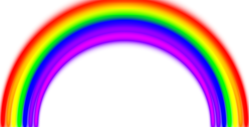 Simple Rainbow with Blur
