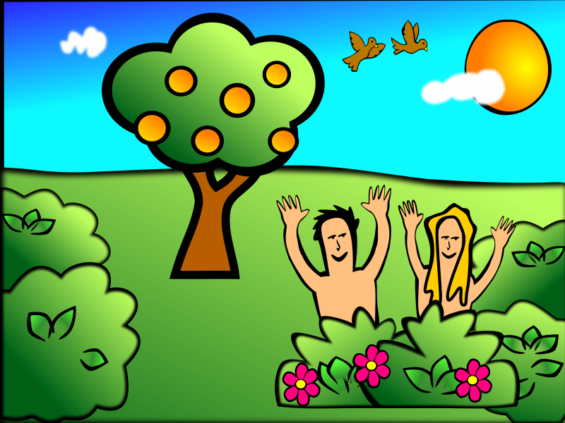 Adam & Eve Happy