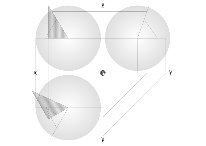 23 construction geodesic spheres recursive from tetrahedron