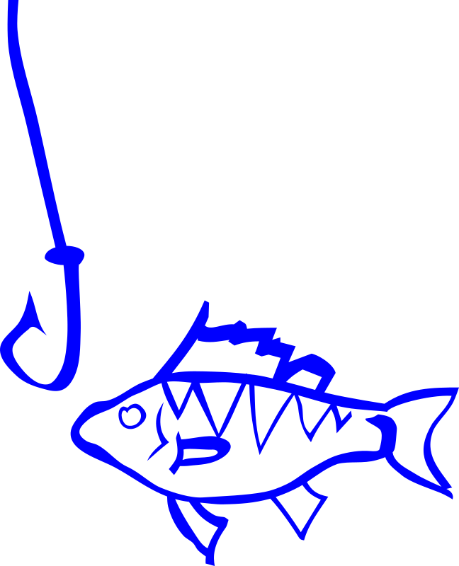 Graffiti Fish and hook