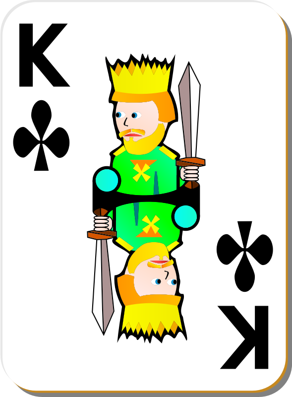 White Deck: King of Clubs
