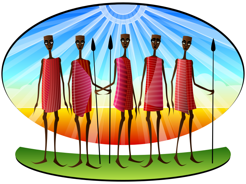 Stylized Masai