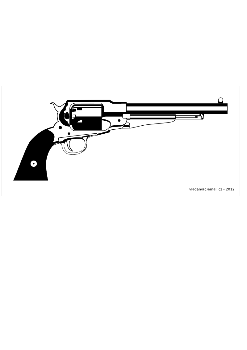 Revolver Remington 1858 New Model Army