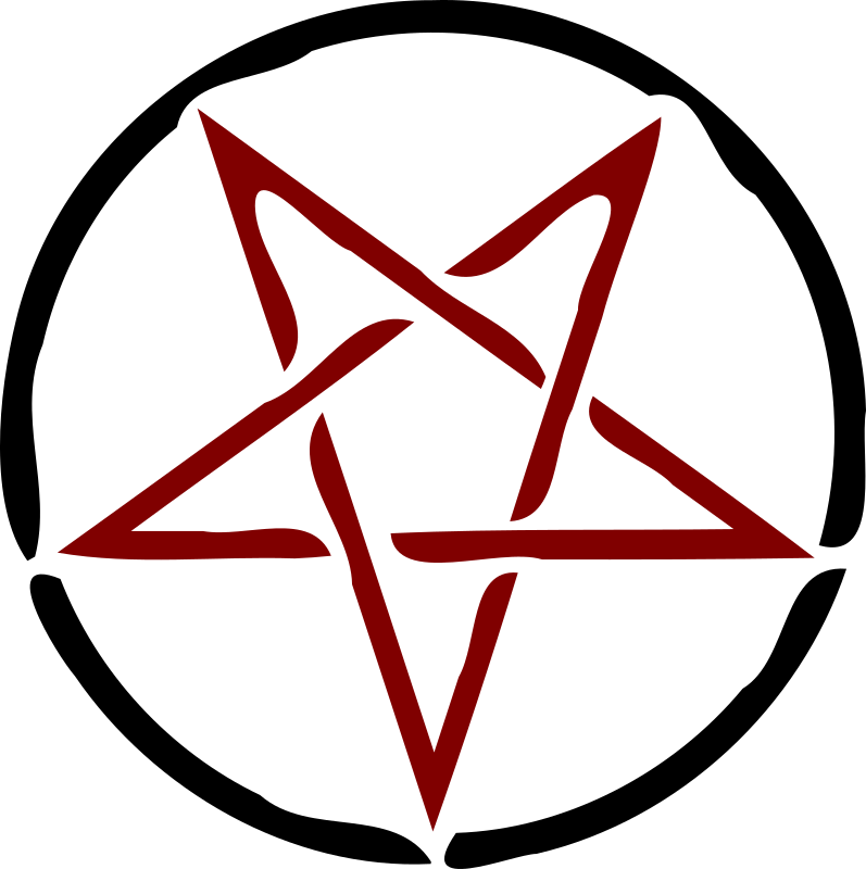 red pentagram