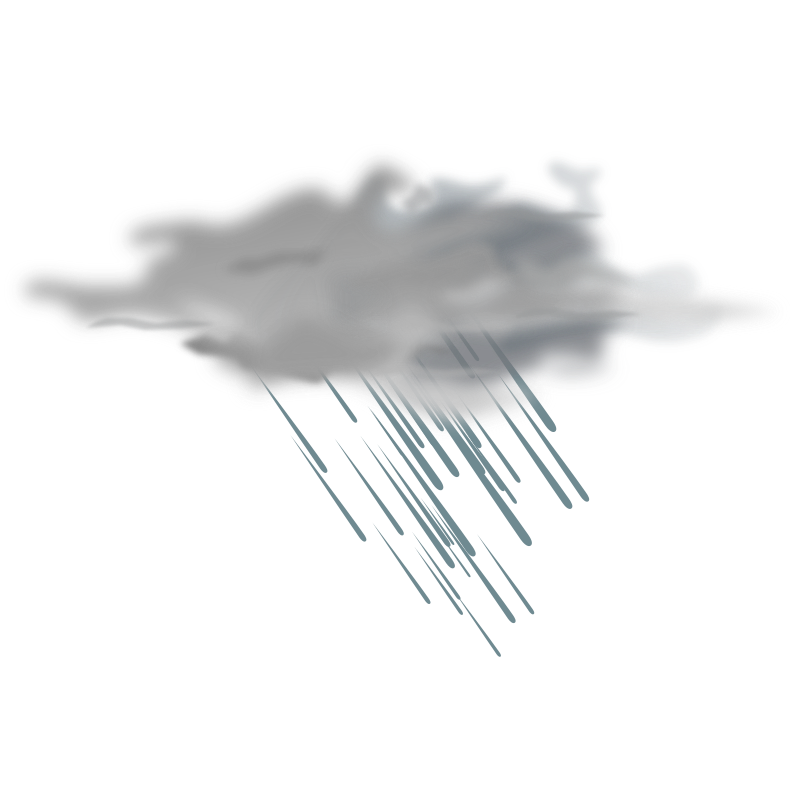 weather icon - heavy rain