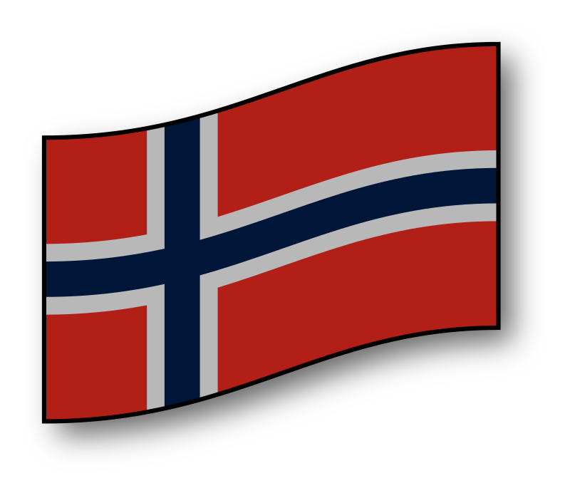 clickable Norway flag