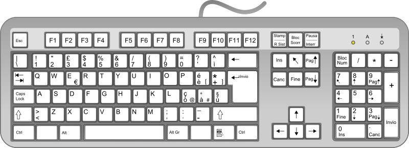 Keyboard ITA