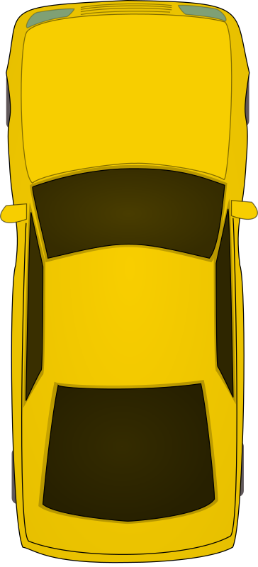 top view car