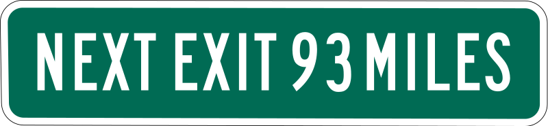Next Exit 93 miles
