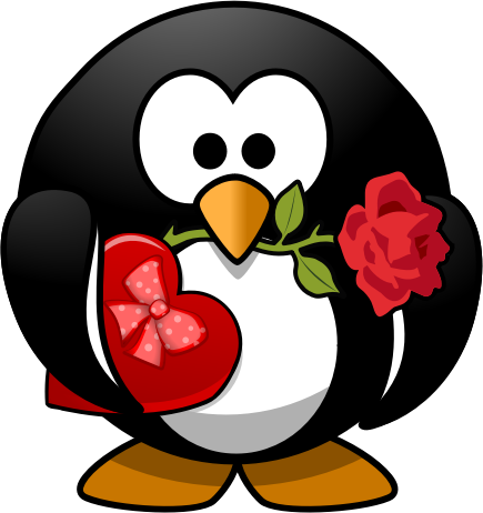 Valentine Pinguin - Small File