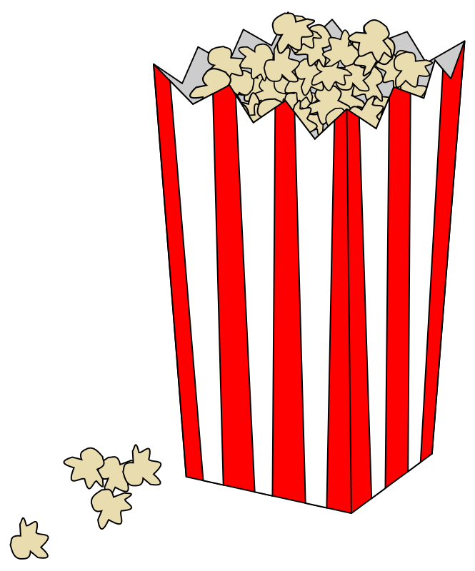 Movie Popcorn Bag