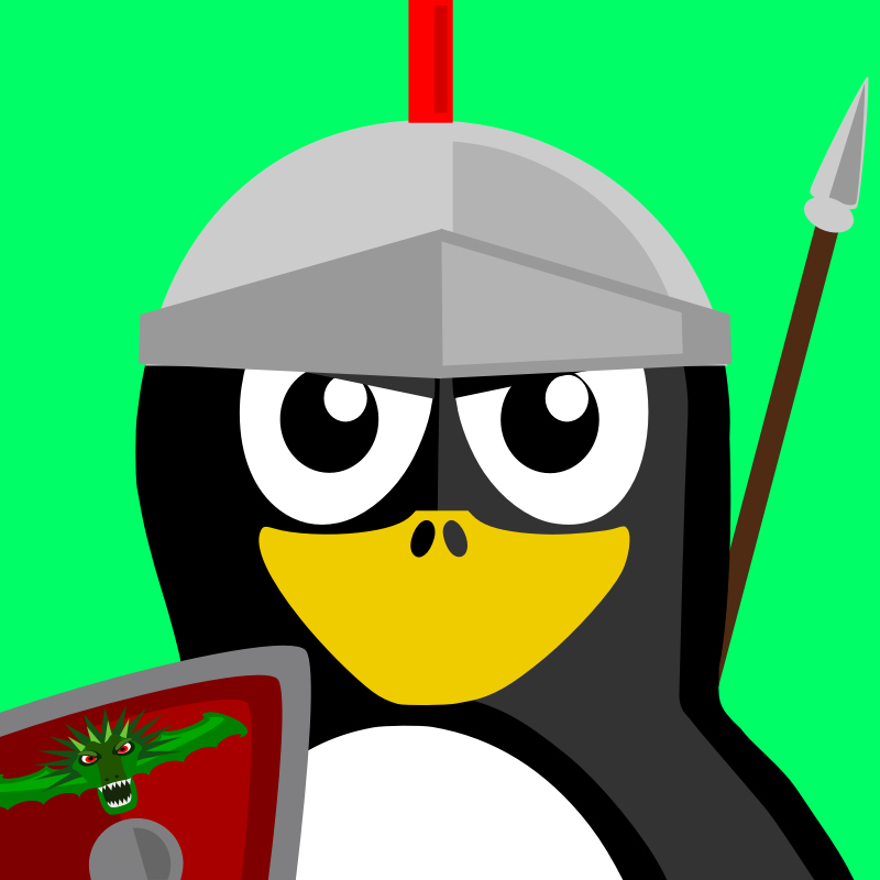 Roman Soldier Penguin