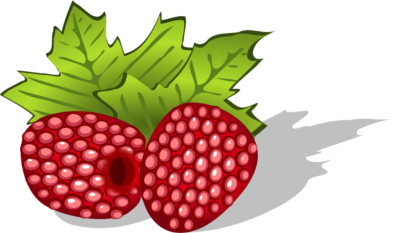 raspberries, avietes, berries, uogos, food