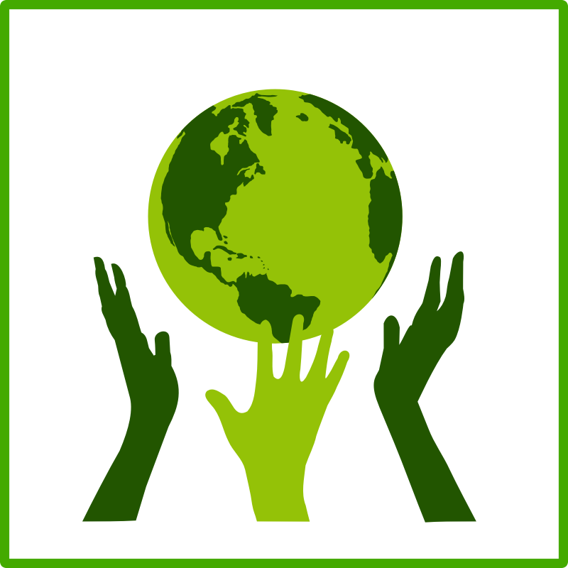 eco green solidarity icon