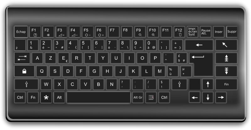 Awesome Keyboard (French)