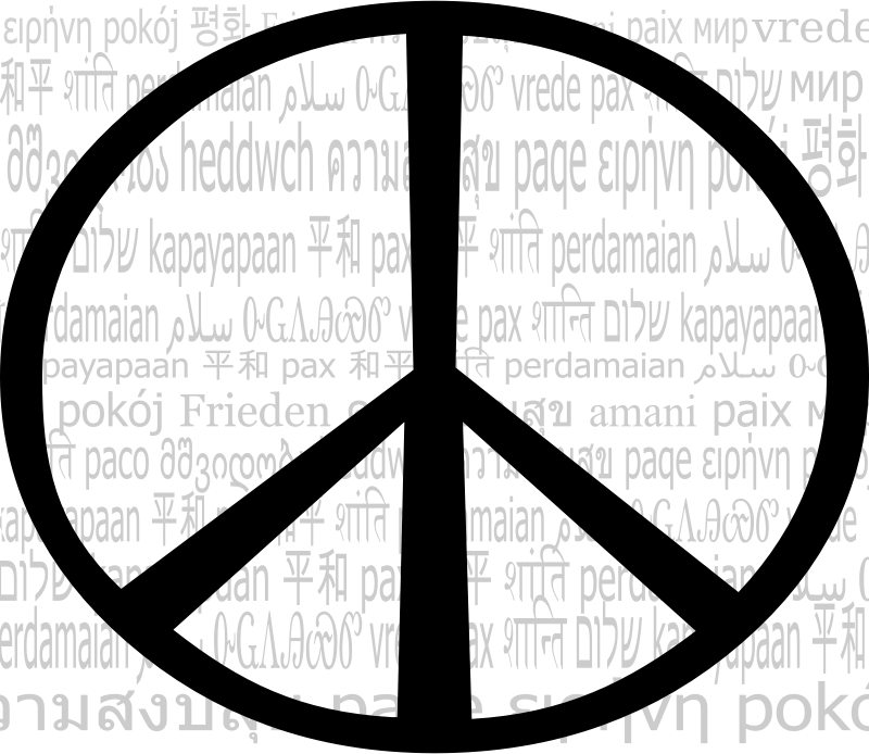 International Multilingual Peace Mark
