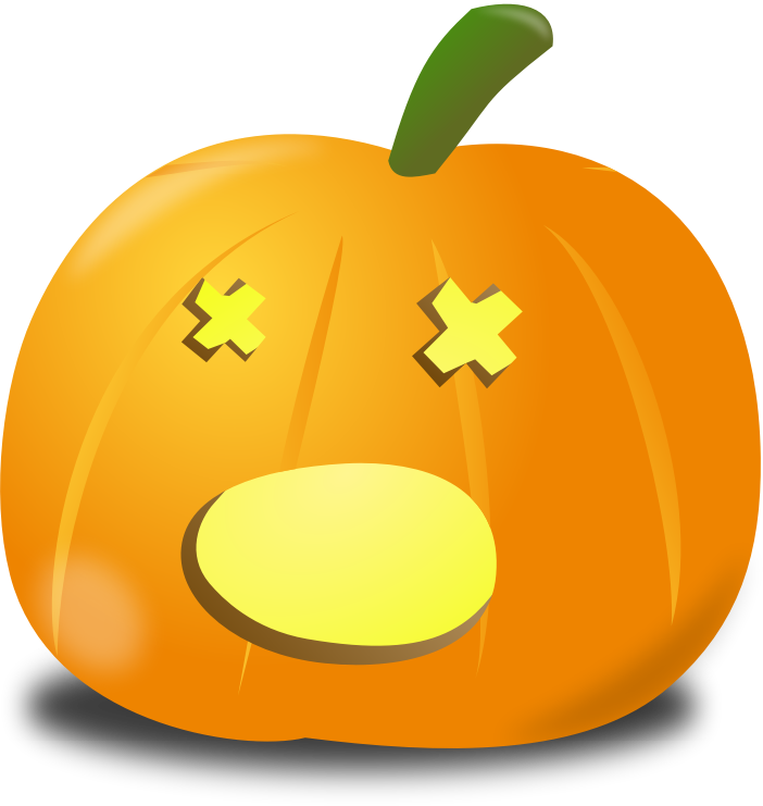 Amazed pumpkin