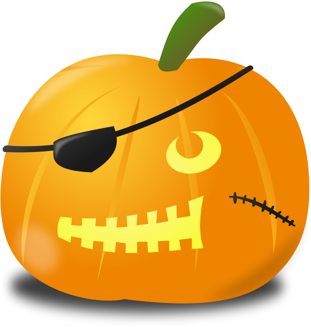 Pirate pumpkin