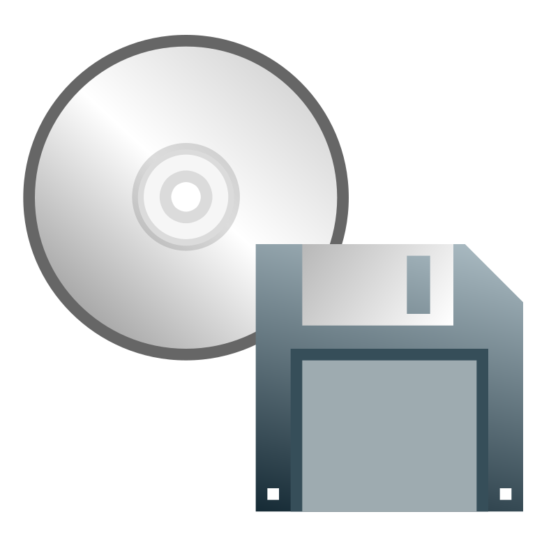 CD or floppy disk icon