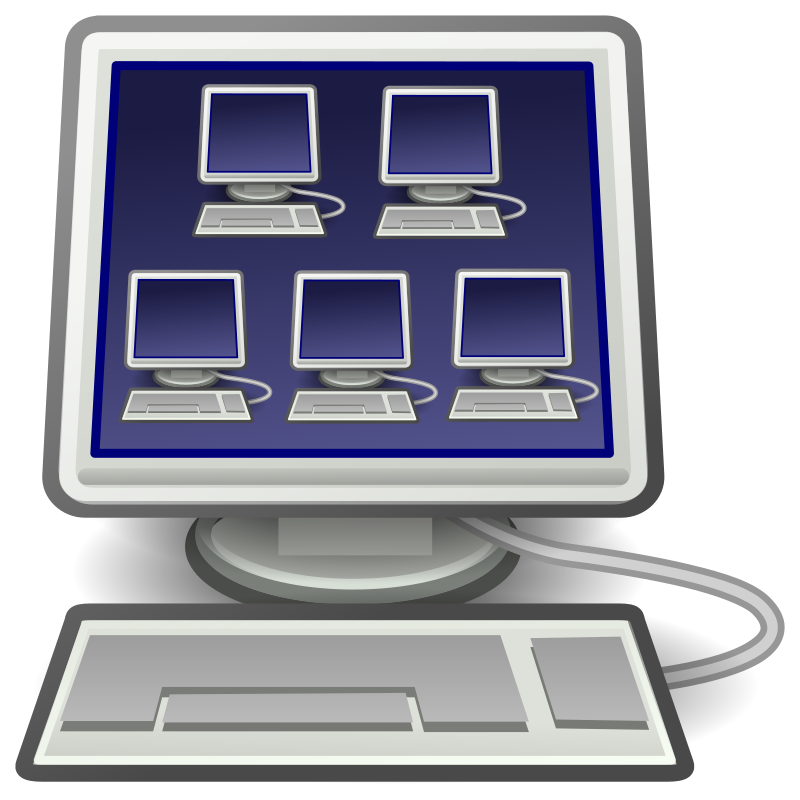Virtualization Icon For Virtual Machines
