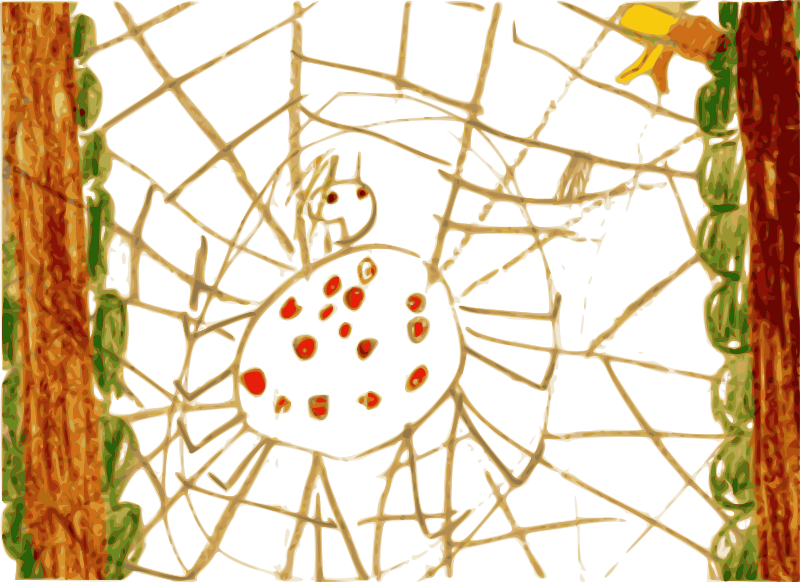 Kindergarten Art Spider