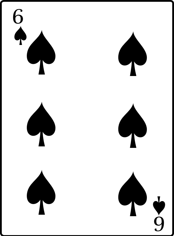 6 of Spades