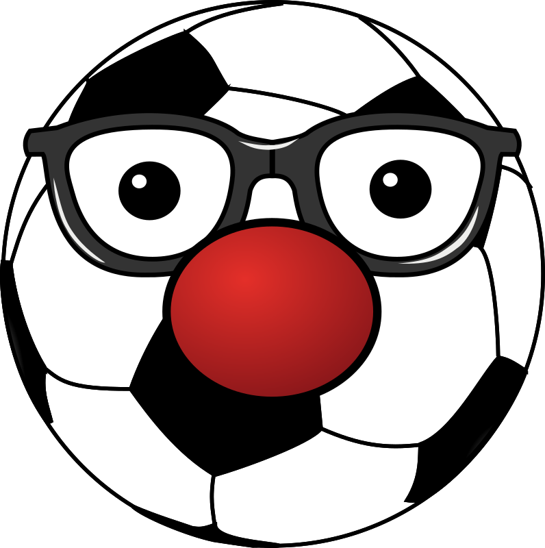 Clowny soccer ball