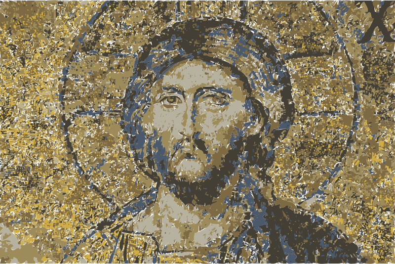 Hagia Sophia mosaic Christ Jesus