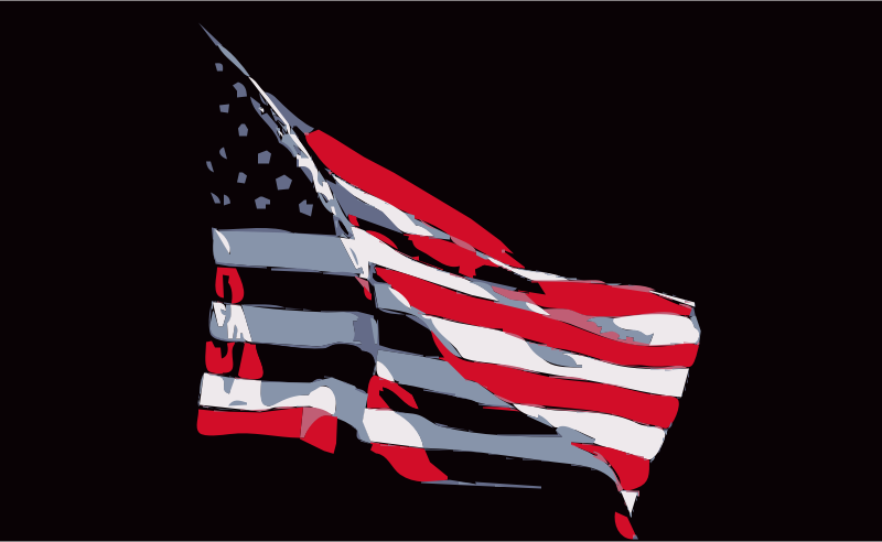 REQUEST: United States Flag in Wind