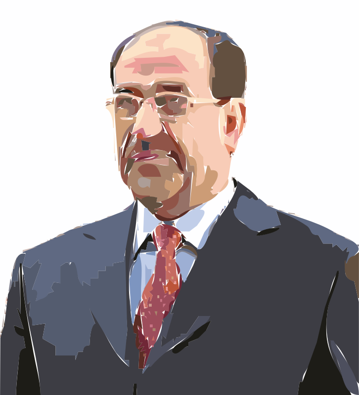 Iraqi Prime Minister Nouri al-Maliki Painted