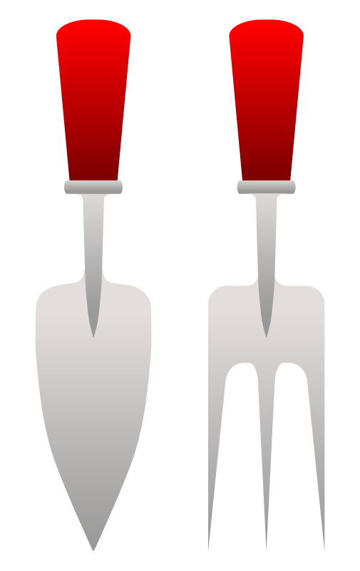 Gardening Fork And Trowel
