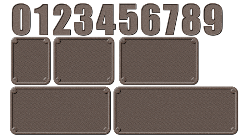 Metal Numbers and Backgrounds