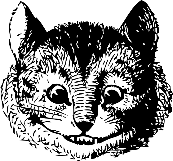 The Cheshire cat from Alice in wonderland