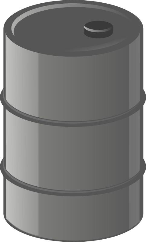 metal barrel