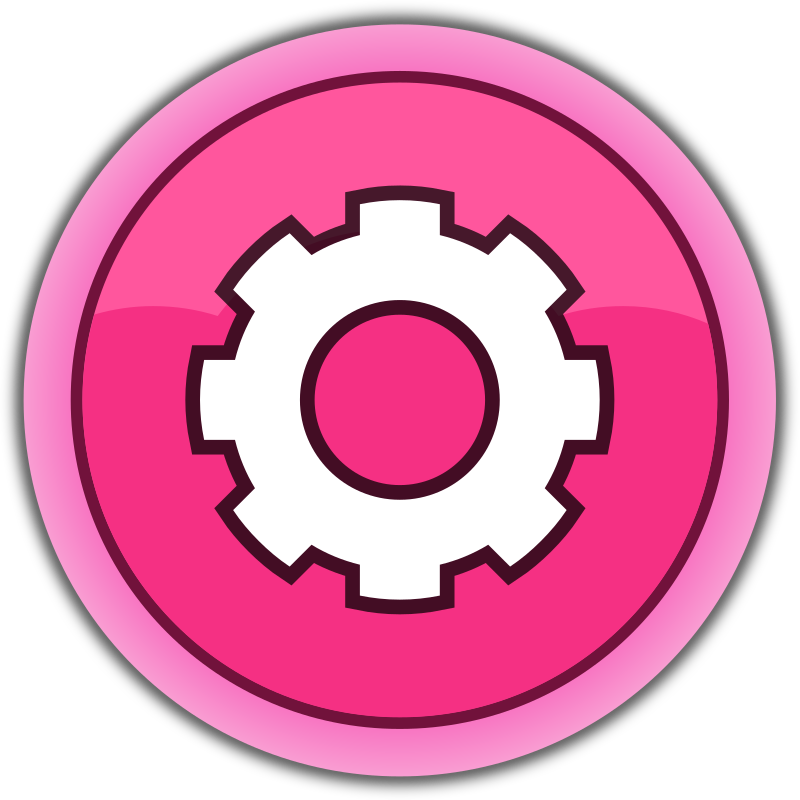 pink button settings