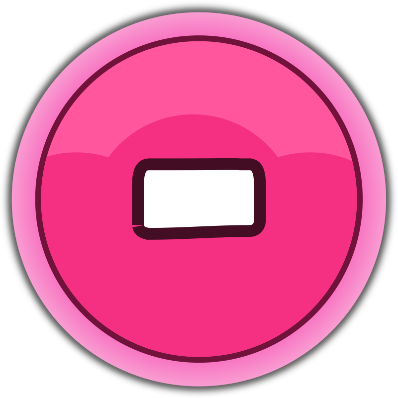 pink button minus