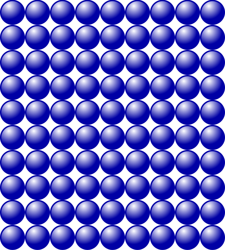 Beads quantitative picture for multiplication 10x9