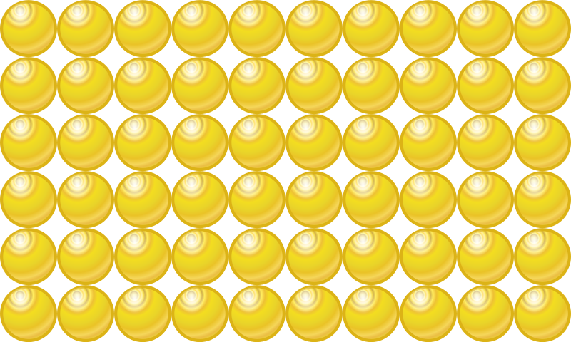 Beads quantitative picture for multiplication 6x10